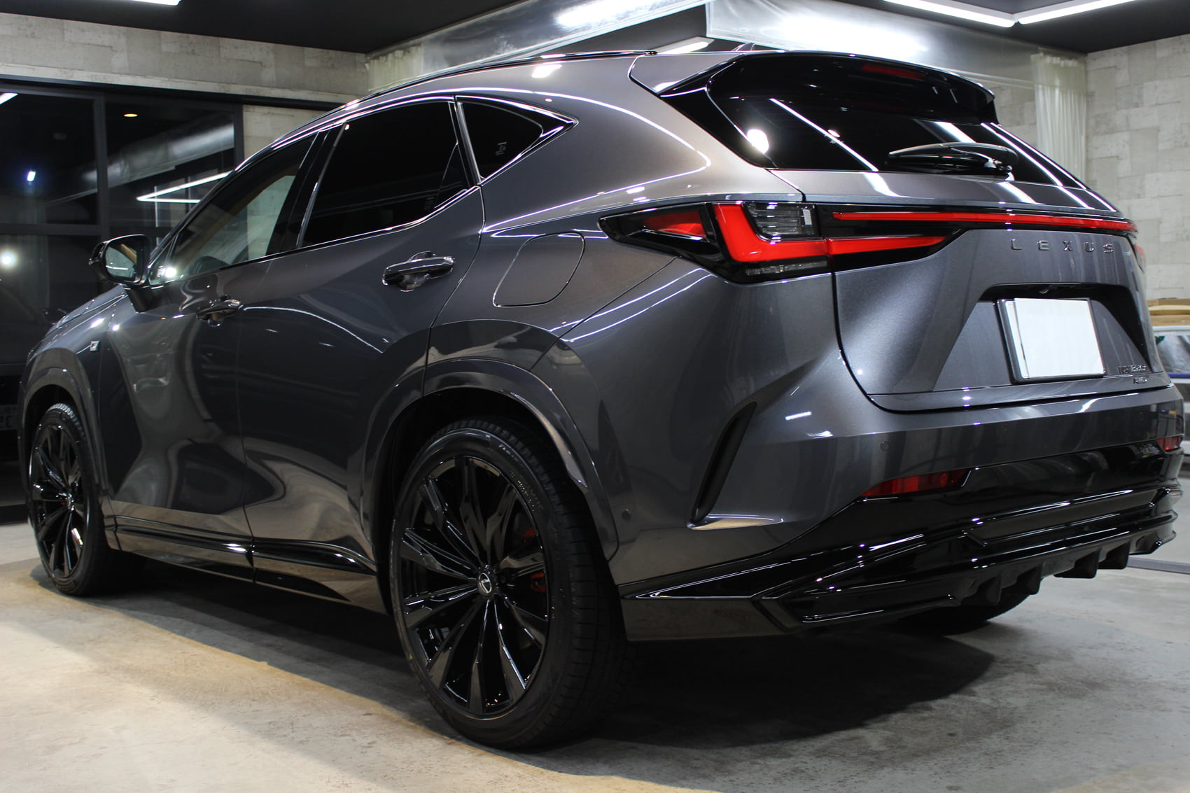 レクサス NX ソニッククロム リアバンパー